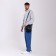 Male bag, guran tomp, artificial leather, black color