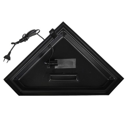 Aquarium "Delta" corner with a lid, 100 liters, 55 x 55 x 39.5/45.5 cm, black-5