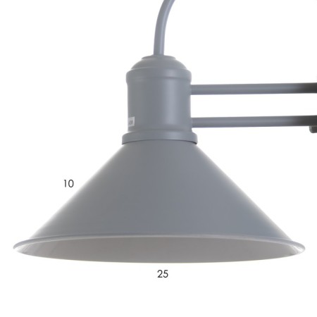 Bra "braver" E27 gray 26x26x30 cm-3
