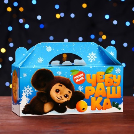 Gift box "Cheburashka", 25 x 9.5 x 11 cm-1