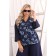Female jacket, size 54, blue color