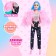 Carbonnic “stylish little thing” doll with a pet and accessories, mix