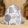 Bath Hat "Bath Rest" Print