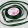 Satin tape, 10 mm × 23 ± 1 m, color dark green No. 128