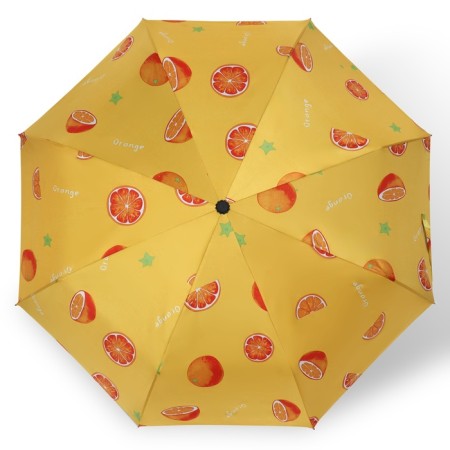 Automatic umbrella "Summer Fruit", windproof, 3 additions, 8 spokes, r = 48 cm, color mix-5