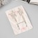 Invisibility for hair "Florence" (set 2 pcs) leaflets, 6 cm, silver