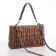 Lightning bag bag, brown color