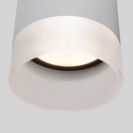 Ceiling lamp (SPOT) Elektrostandard, Light LED 15 W, 108x108x148 mm, IP54, Gray color-1