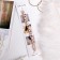 Hair accessory "Monica" (on invisible) flowers with beads, 23 cm, gold