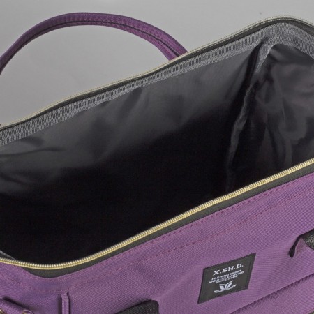 Bag-rug 2 in 1 on wheels 18 ", lightning department, external pocket, purple color-10