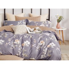 Bed linen Duet Satin de Luxe, size 230x250 cm, 150x210 cm - 2 pcs, 50x70 cm - 2 pcs, 70x70 cm - 2 pcs