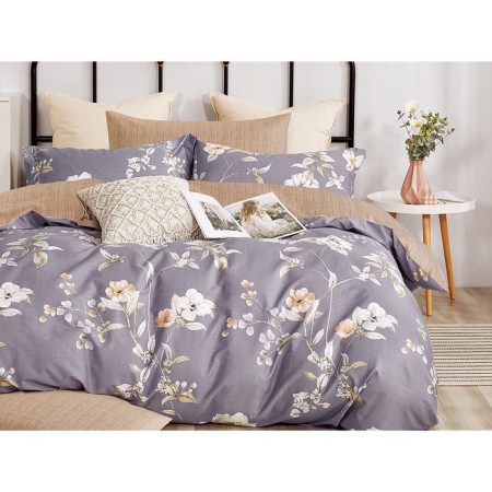 Bed linen Duet Satin de Luxe, size 230x250 cm, 150x210 cm - 2 pcs, 50x70 cm - 2 pcs, 70x70 cm - 2 pcs