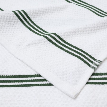Set of towels Ethel "Green Stripe" 40x71cm - 2 pcs, col. Green, hl. 100%-7