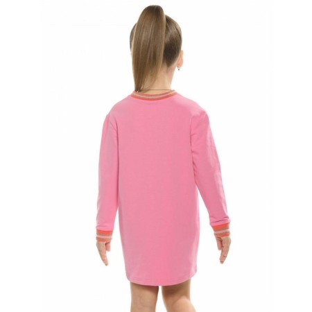 Sweatshirt for girls, height 92 cm, pink color-1