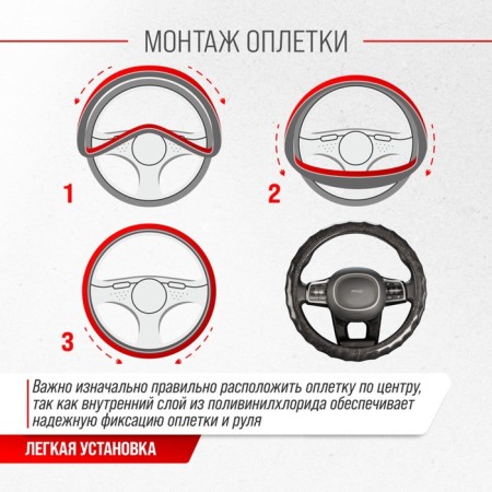 Skyway Style-1 braid, PVC, black-4