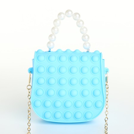 Baby bag on magnet, blue color-1