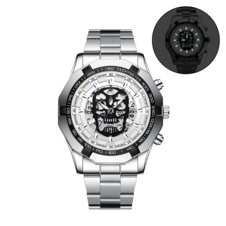 Men's wrist watches, d-4.5 cm, strap L-26 cm, 3 atm, luminous