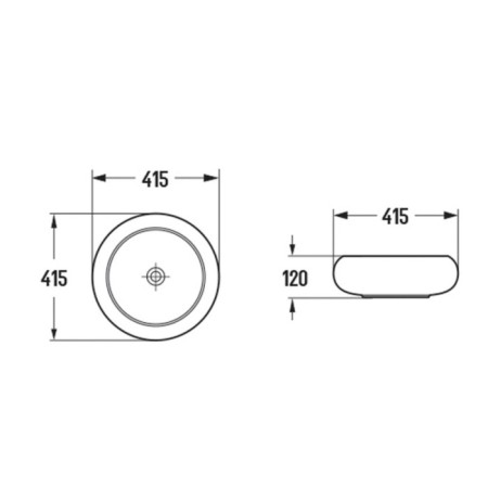 Comforty 114 liner shell, round, white color-5
