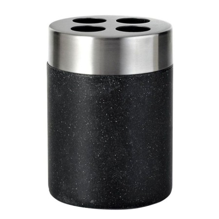 Cup for s/brush stone, black color
