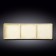 Rectangular dish Wilmax England Sand Stone, 3-section, size 40.5x13 cm, sandy color