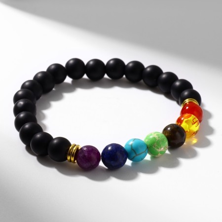 Bracelet assorted "planets" brightness, color, d = 7-3