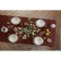 The tablecloth "Ethel" Shine 150*180 +/- 3cm, central chocolate, pl. 192 g/m2, hl with VGMO