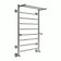 Terminus heated towel rail "Ancona" P8, 500x800 mm, lower connection, chrome