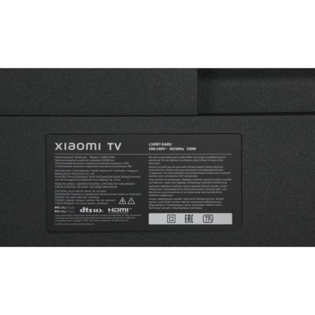 TV Xiaomi Mi Led TV A2, 50 ", 3840x2160, DVB-T2/C/S2, HDMI 3, USB 2, Smart TV, Black-3