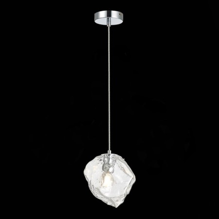 STL LUCE Sus. SL1175.103.01. Portici. 1x40 W, E14, 18x18 cm, color chromium-2