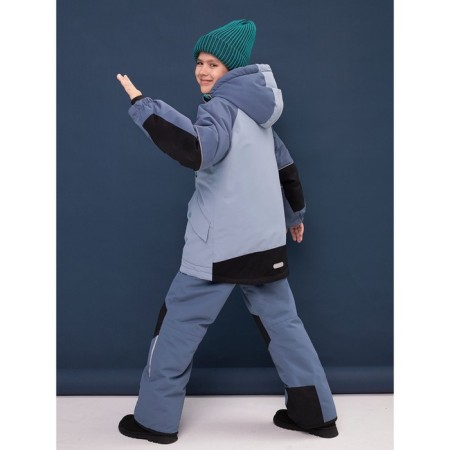 Jacket for boys, height 122 cm, gray color-9