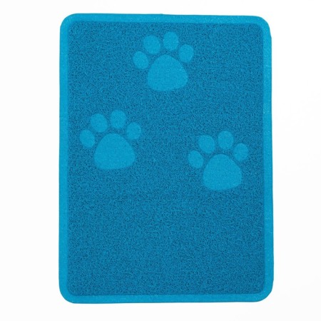2-in-1 rug for a bowl/toilet of animals with rounded corners, 48 ​​x 35 cm, blue-1