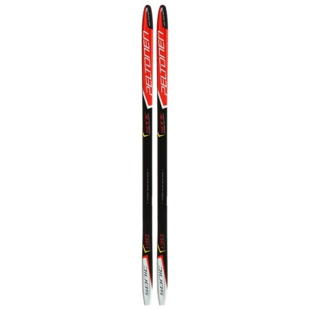 Plastic skis, 130 cm, with a notch, MIX color-5