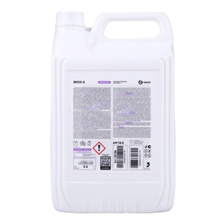 Highly concentrated alkaline agent BIOS K, 5.6 kg-1