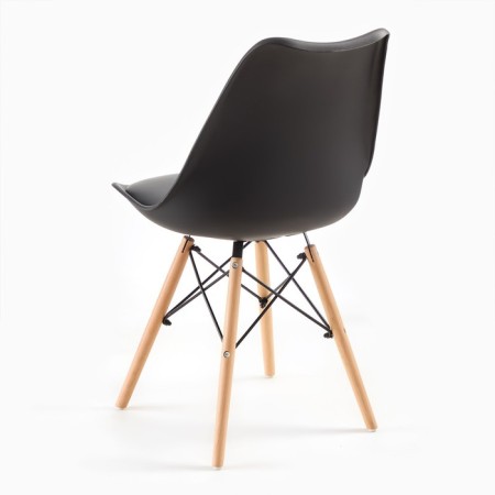 Soft chair "Eames", black-3