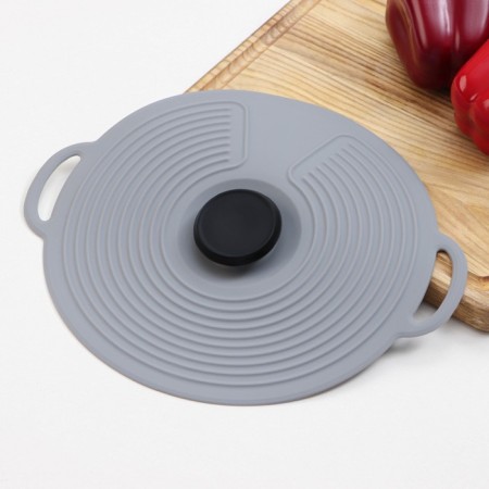 Universal shade, silicone, d = 22.5 cm, gray color-4