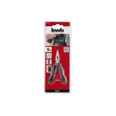 KWB multitule, knife, flat., 2 saws, opening., File, cons. knife, screwdriver pH and SL-2