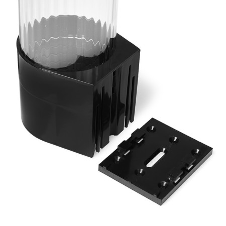 Aquawork CH-1 glass holder, screws on screws, 70 cups, black-4