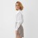 Women's blouse Minaku: Casual Collection Color White, Rr. 44