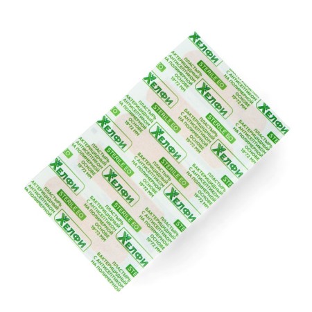 Medical bactericidal patch on a polymer basis, 72 x 19 mm, 1 unitary enterprise* 100 pcs.-2