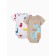 Set Body crumb I Dino, 2 pcs, height 68-74 cm