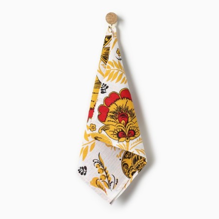 Towel 35x60cm Khokhloma BZ, Waffle, 120 g/m, HL100%