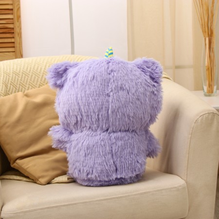 Soft toy "Monster", 40 cm, purple color-4