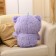 Soft toy "Monster", 40 cm, purple color