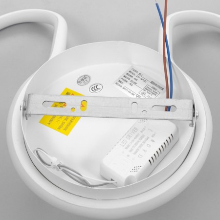 Causte "Norvin" LED 40W 3000k white 42x42x24 cm-5