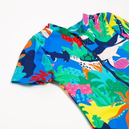 Swimsuit Asseting Children's Minaku with a zipper, height 122-128-3