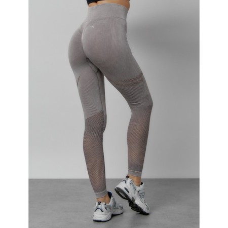 Femic fitness legins, size 42, gray color-5
