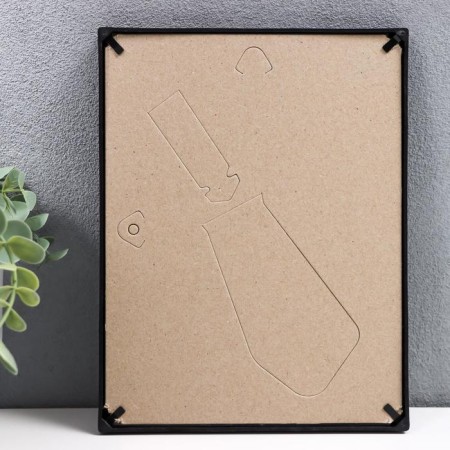 Photo frame plastic L-3 15x21 cm black (plastic screen)-3