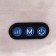 Massage pillow Luazon LEM-06, 3.7 W, 2 types of massage, IR water heating, battery, brown