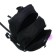 Youth backpack, 42 ​​x 31 x 13 cm, ergonomic back, Stavia "Shiny Cat", black