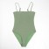Swimsuit Women's Assigned Basic Minaku color green, size 44